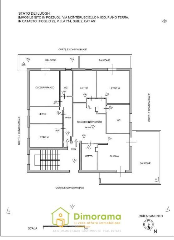 appartamento in vendita a Pozzuoli in zona Monterusciello