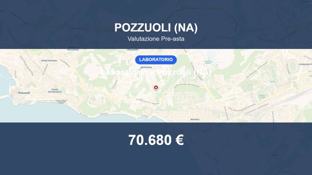 negozio in vendita a Pozzuoli