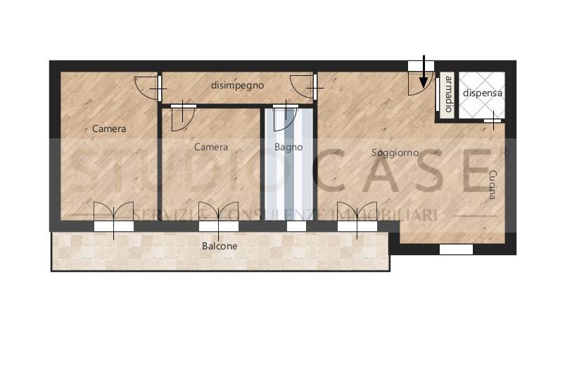 appartamento in vendita a Quarto