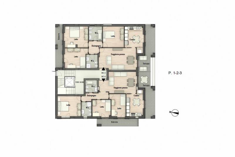 appartamento in vendita a Quarto