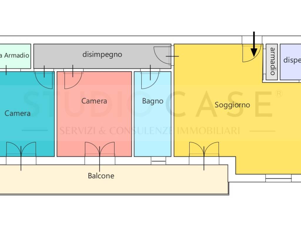 appartamento in vendita a Quarto
