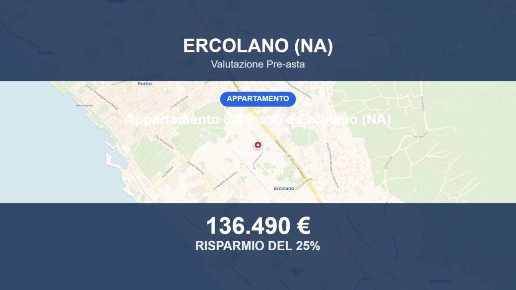 appartamento in vendita ad Ercolano