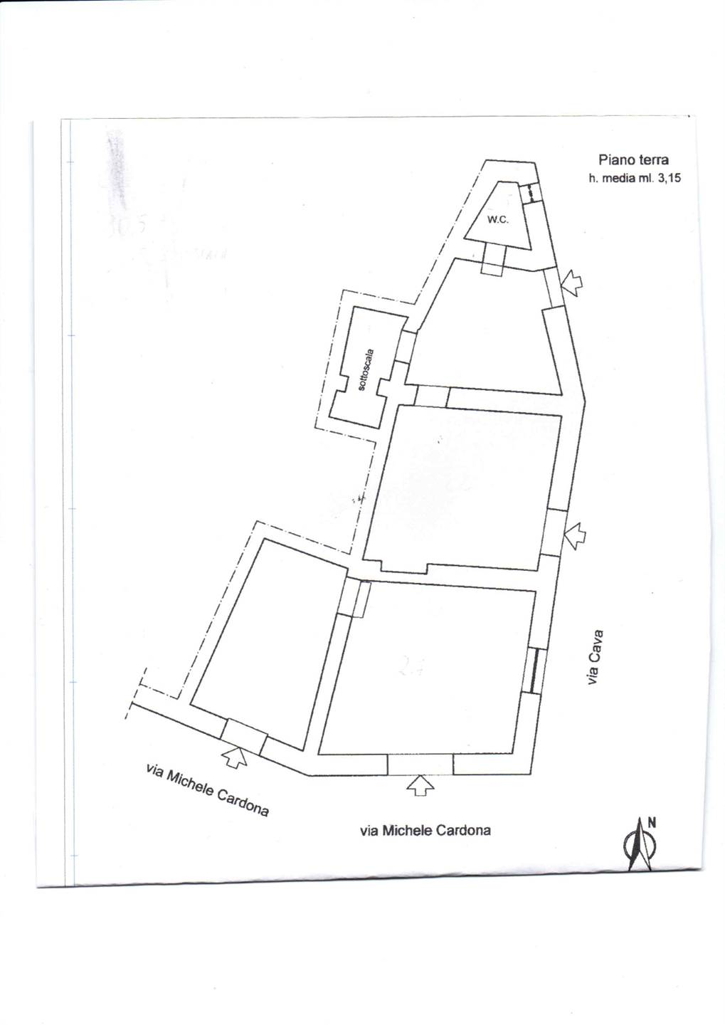 locale commerciale in vendita a Roccarainola in zona Piazza