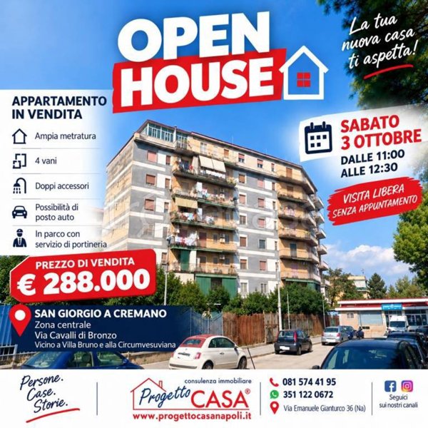 appartamento in vendita a San Giorgio a Cremano