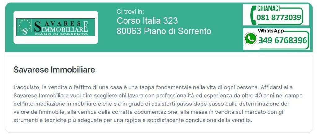 appartamento in vendita a Sant'Agnello in zona Colli di Fontanelle