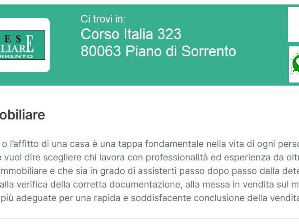 appartamento in vendita a Sant'Agnello in zona Colli di Fontanelle