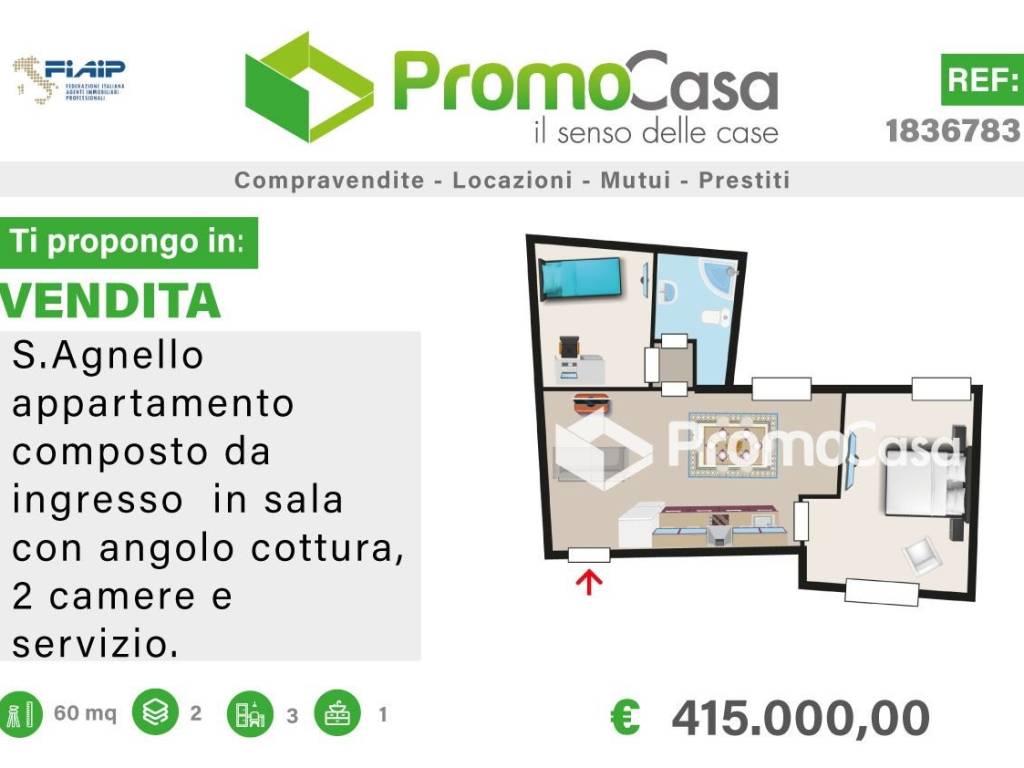 appartamento in vendita a Sant'Agnello