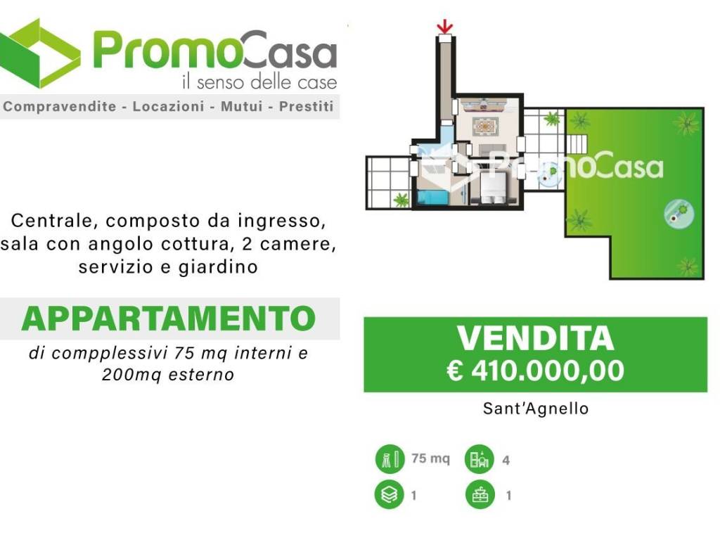 appartamento in vendita a Sant'Agnello