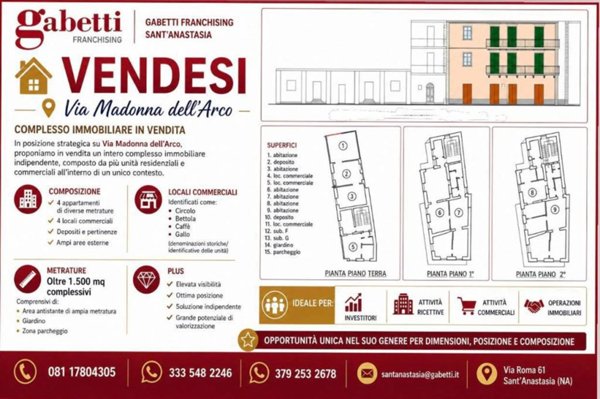 locale commerciale in vendita a Sant'Anastasia