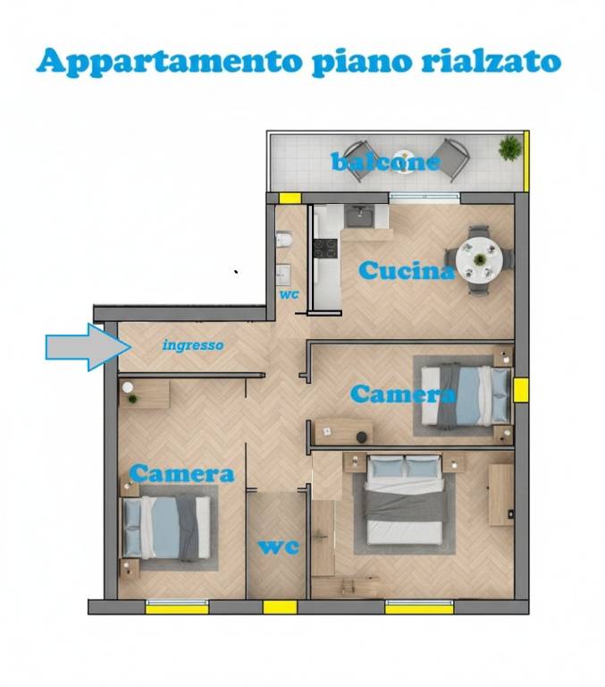 appartamento in vendita a Sant'Antimo