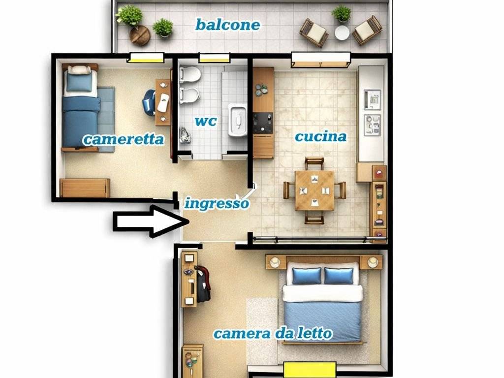 appartamento in vendita a Sant'Antimo