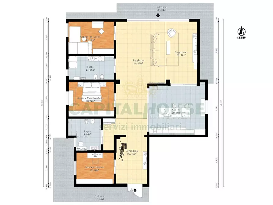 casa semindipendente in vendita a Saviano