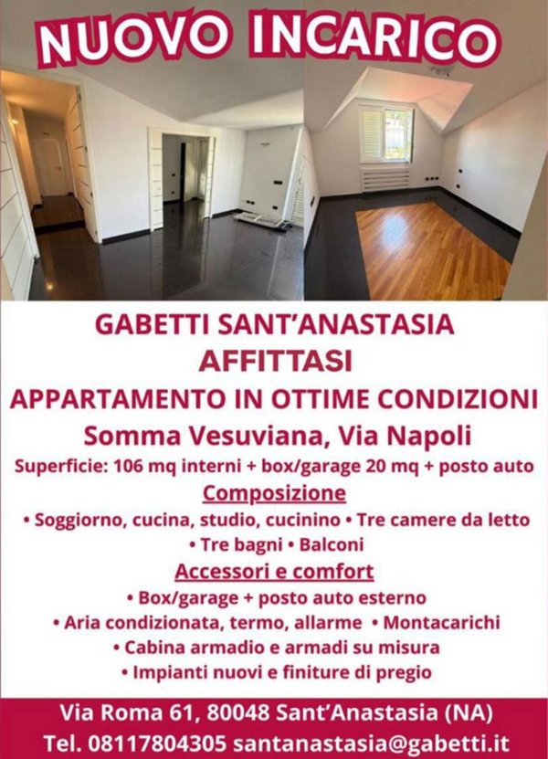 appartamento in affitto a Somma Vesuviana