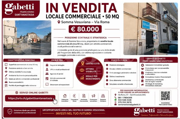 negozio in vendita a Somma Vesuviana in zona Marigliano