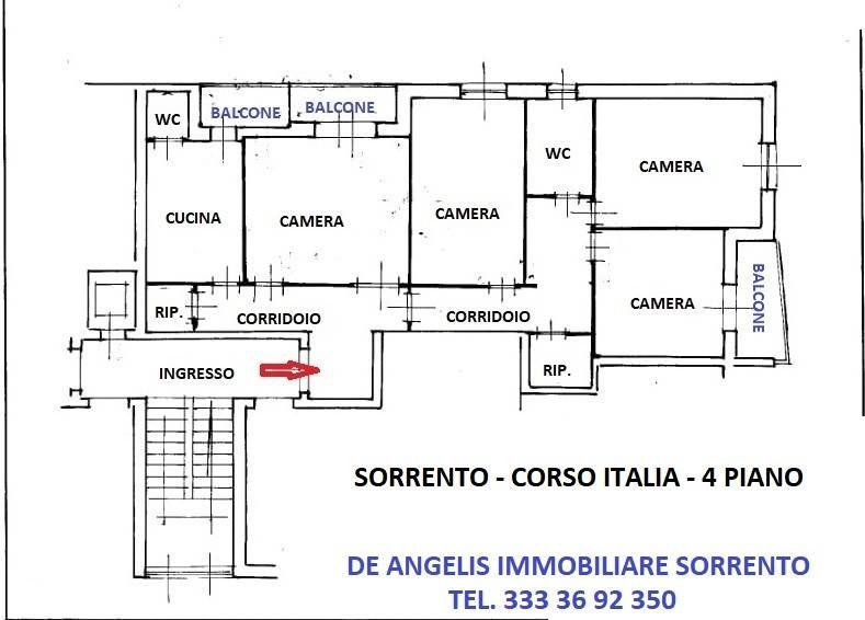 appartamento in vendita a Sorrento