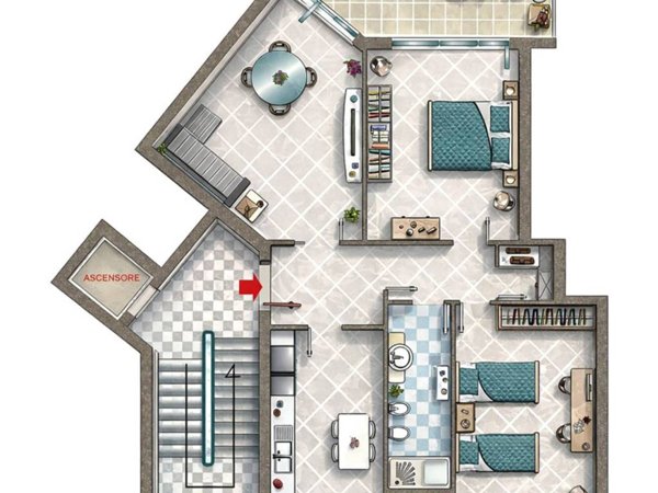 appartamento in vendita a Sorrento