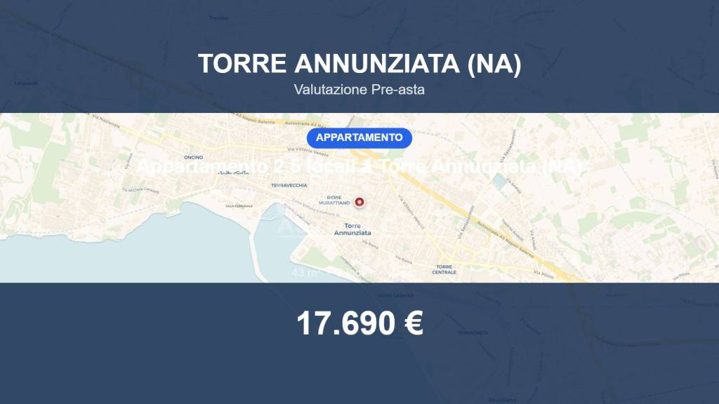 appartamento in vendita a Torre Annunziata