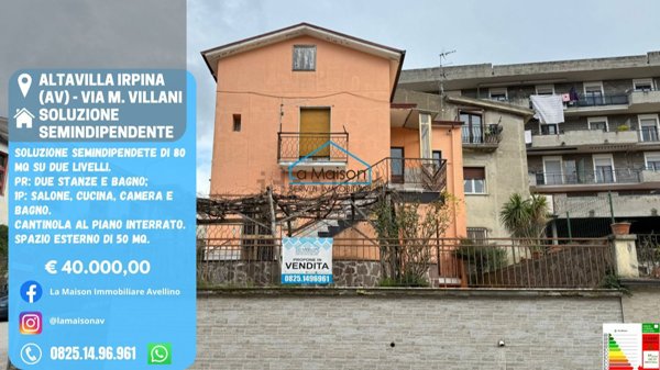 appartamento in vendita ad Altavilla Irpina