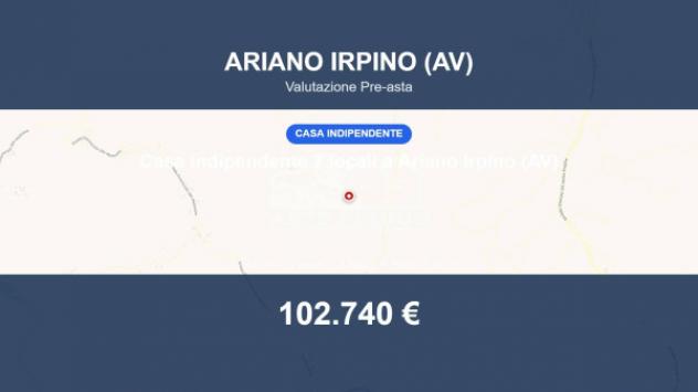 casa indipendente in vendita ad Ariano Irpino