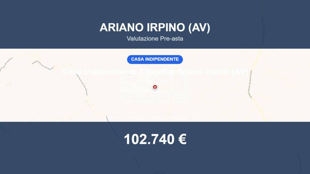 casa indipendente in vendita ad Ariano Irpino