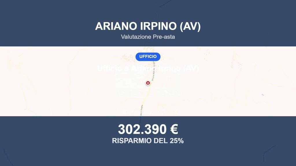 ufficio in vendita ad Ariano Irpino in zona Cardito