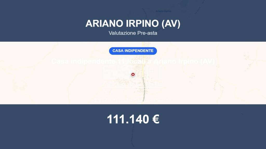 casa indipendente in vendita ad Ariano Irpino in zona Cardito