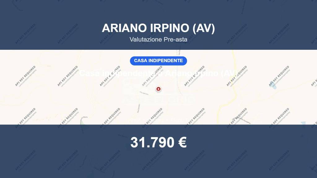 casa indipendente in vendita ad Ariano Irpino