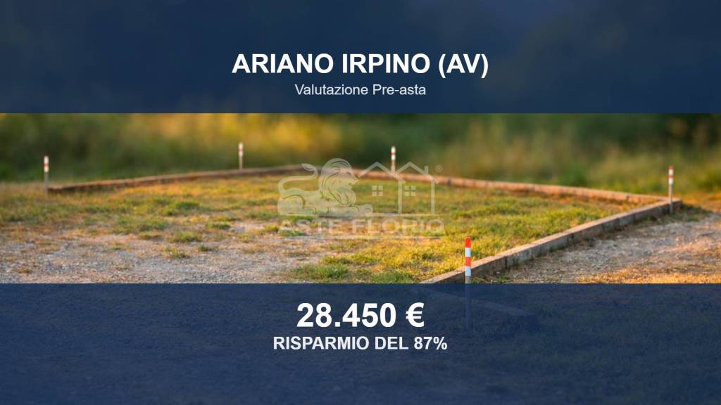 terreno in vendita ad Ariano Irpino in zona Martiri