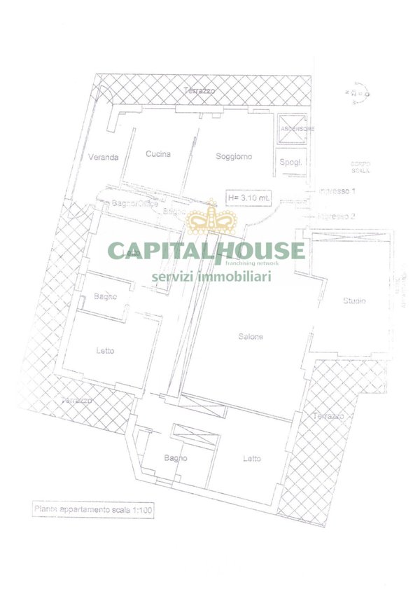 appartamento in vendita ad Avellino
