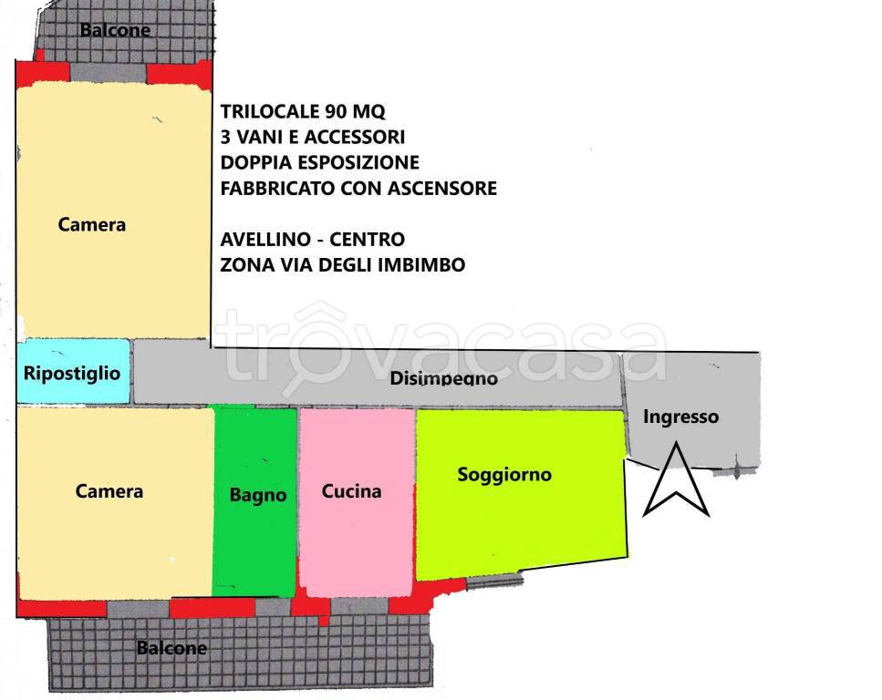 appartamento in vendita ad Avellino