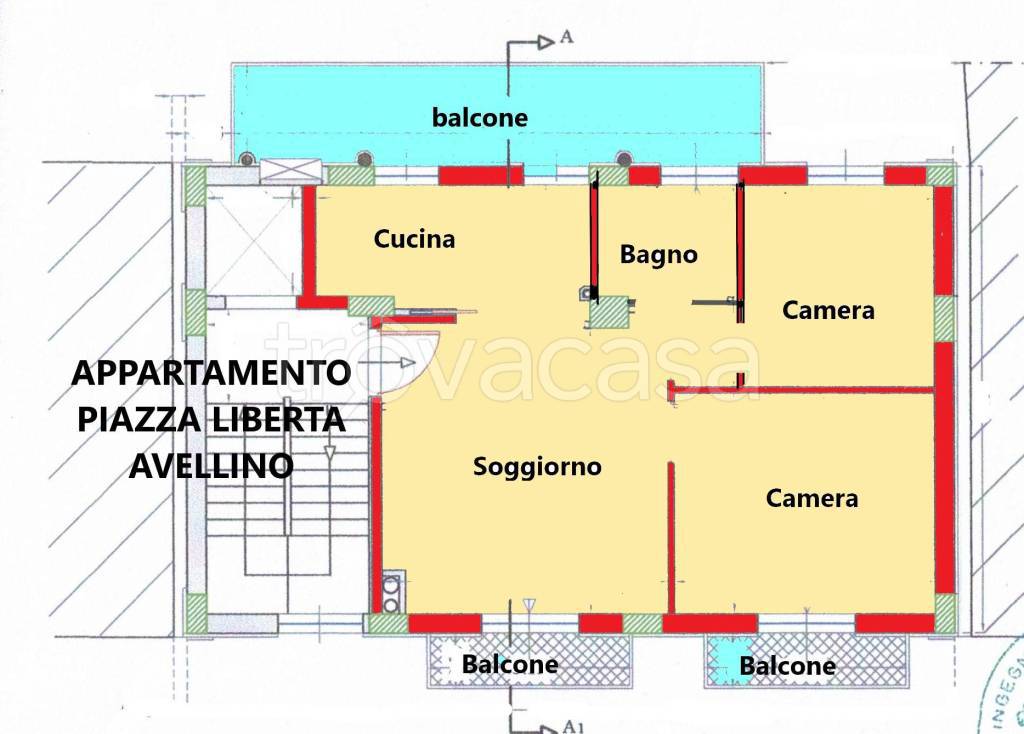 appartamento in vendita ad Avellino