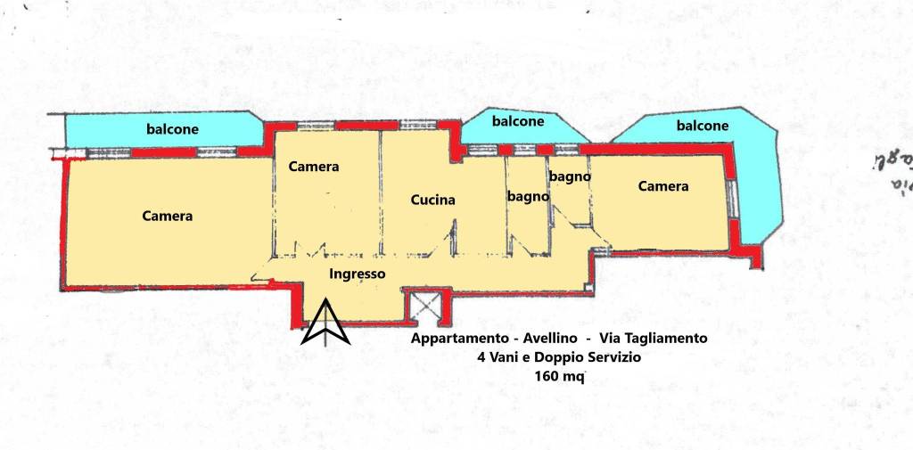 appartamento in vendita ad Avellino