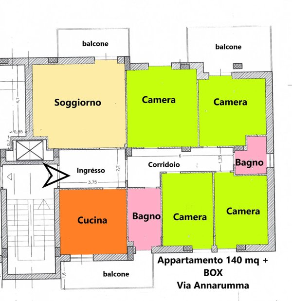 appartamento in vendita ad Avellino
