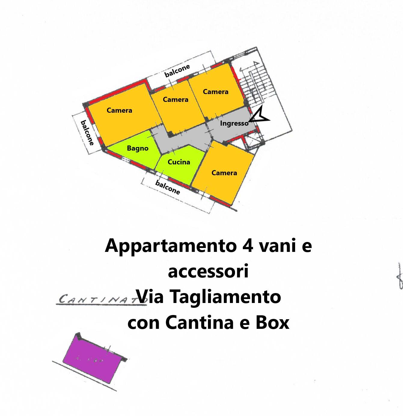 appartamento in vendita ad Avellino