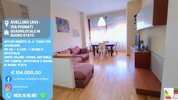 appartamento in vendita ad Avellino