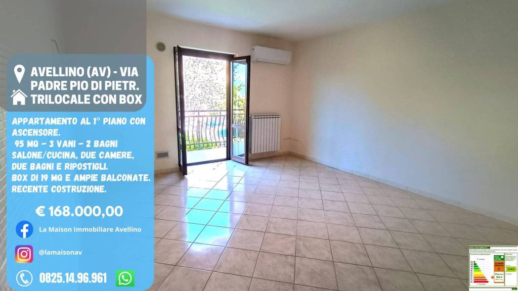 appartamento in vendita ad Avellino