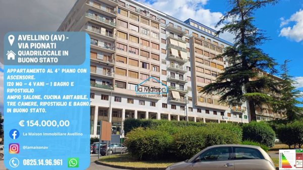 appartamento in vendita ad Avellino