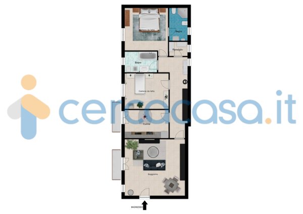 appartamento in vendita ad Avellino