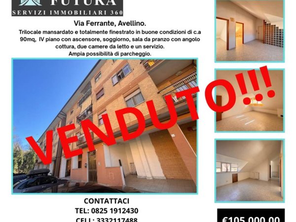 appartamento in vendita ad Avellino