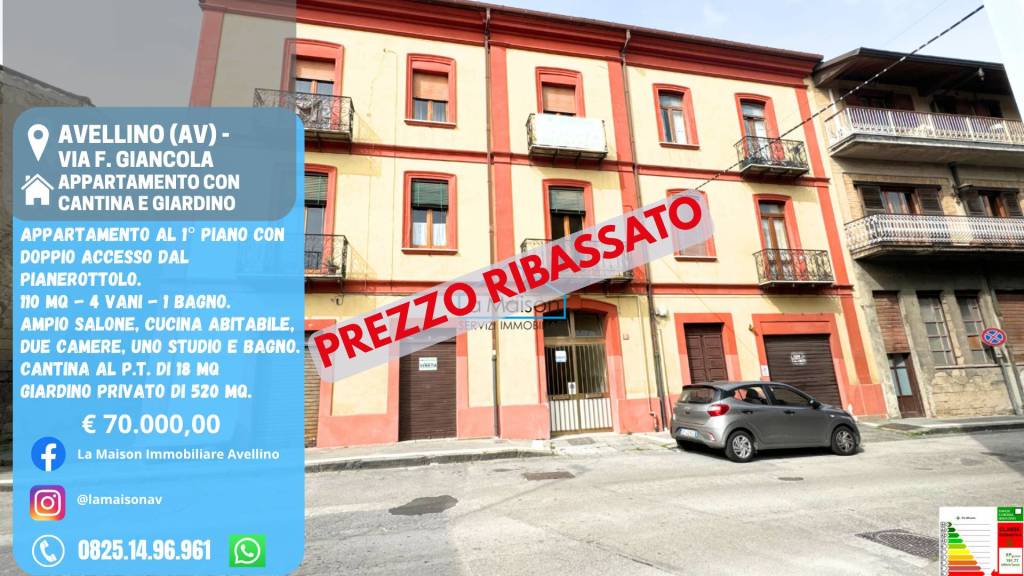appartamento in vendita ad Avellino in zona Bellizzi Irpino