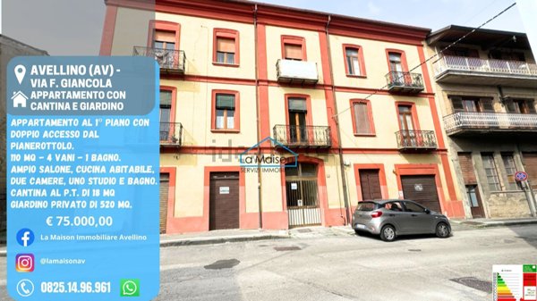 appartamento in vendita ad Avellino