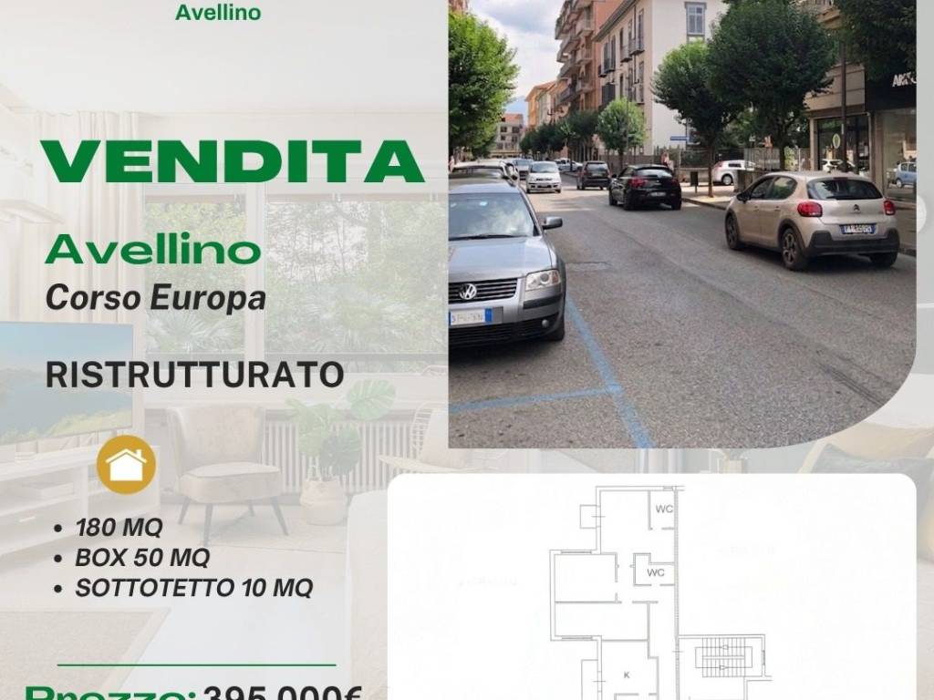 appartamento in vendita ad Avellino