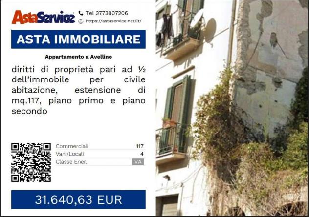 appartamento in vendita ad Avellino