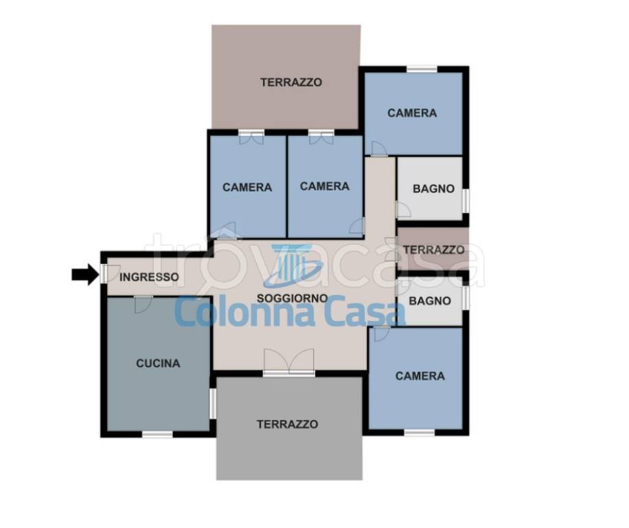 appartamento in vendita ad Avellino in zona Valle-Ponticelli