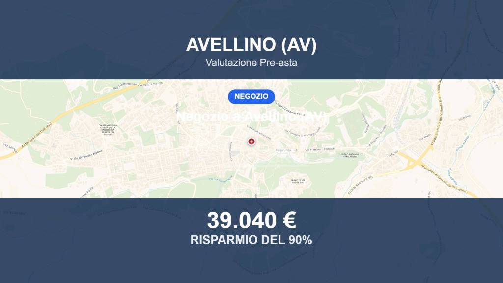 negozio in vendita ad Avellino in zona Rione Mazzini
