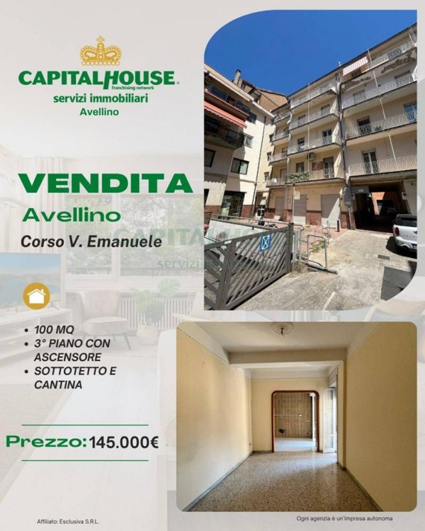appartamento in vendita ad Avellino in zona Centro Città