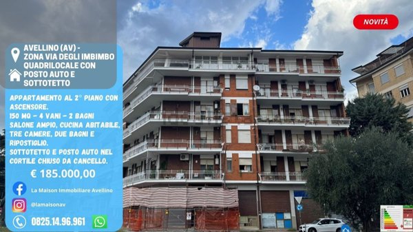 appartamento in vendita ad Avellino in zona Centro Città