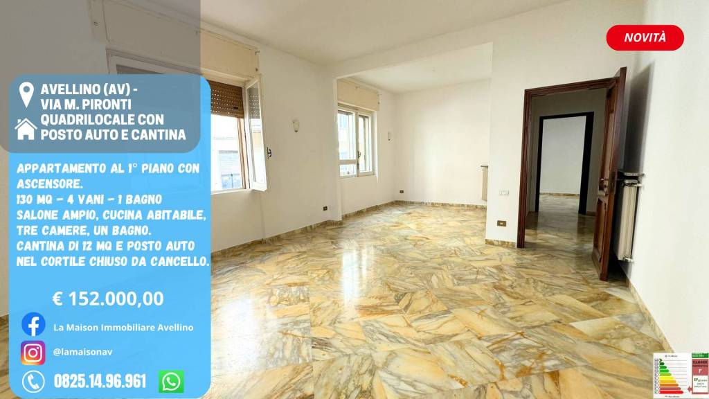 appartamento in vendita ad Avellino