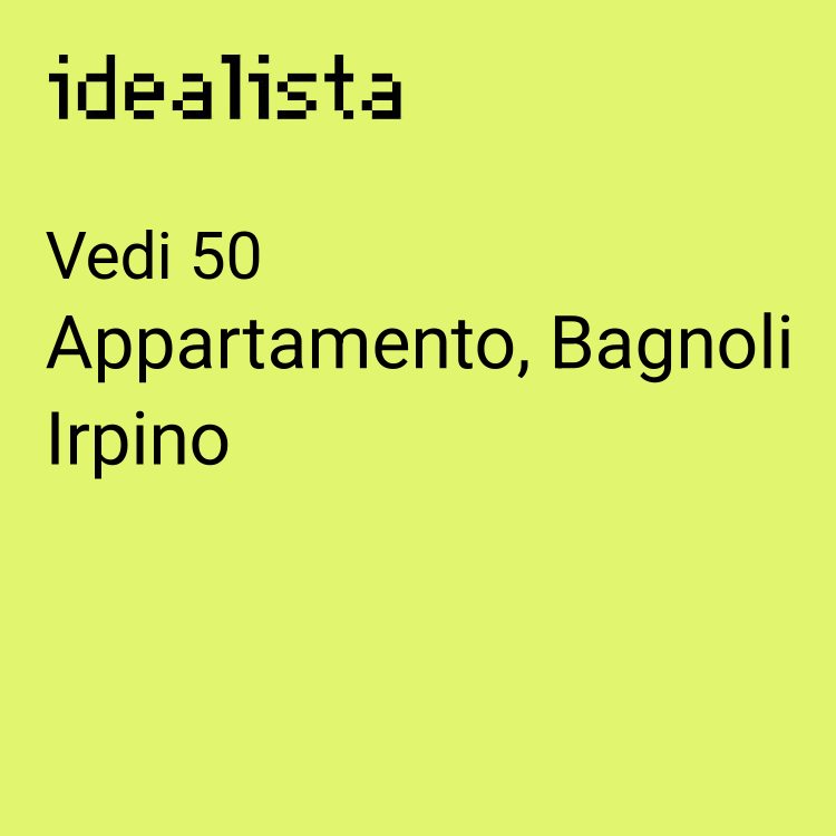 appartamento in vendita a Bagnoli Irpino