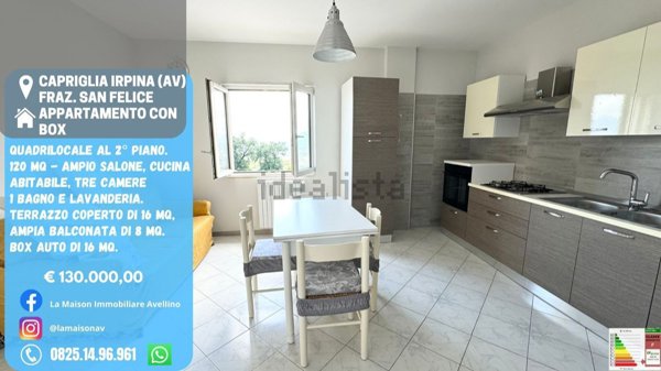 appartamento in vendita a Capriglia Irpina in zona San Felice